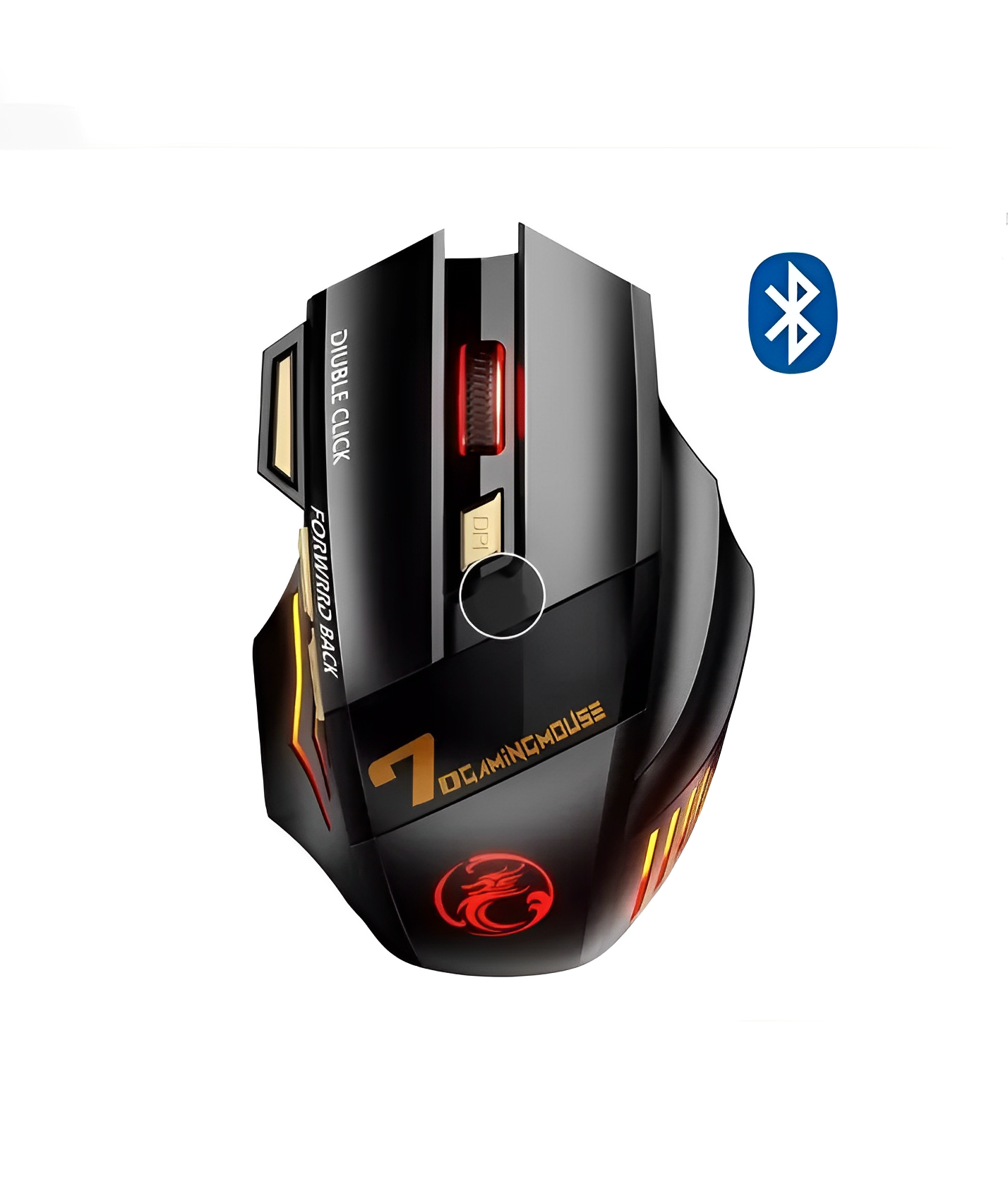 Mouse Recarregável Gw X7 Sem Fio - G POWER