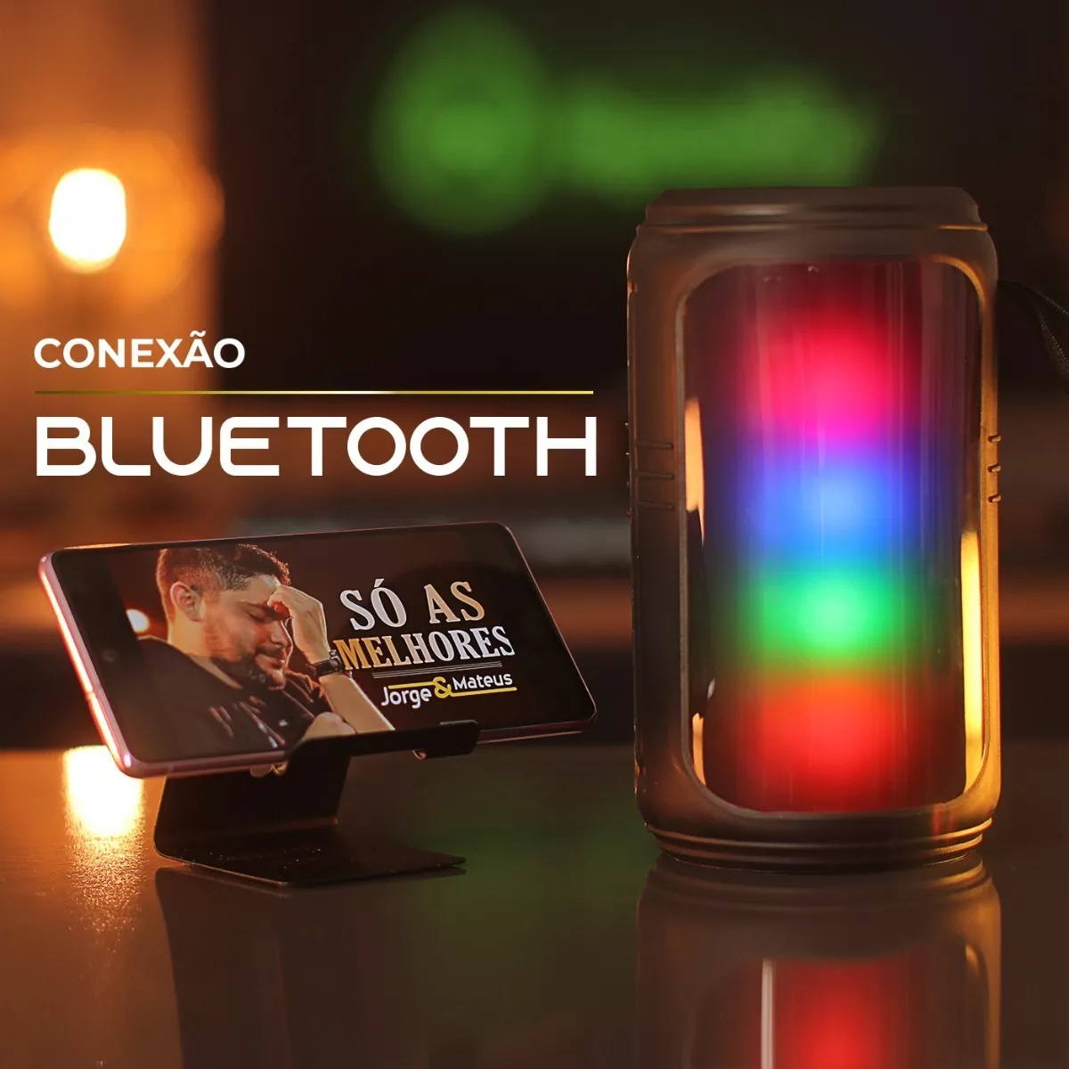 Caixa De Som Rgb Tws - G POWER