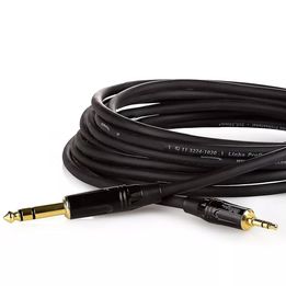 Cabo P2 Para P10 Estéreo, Profissional, 3 Metros - G POWER