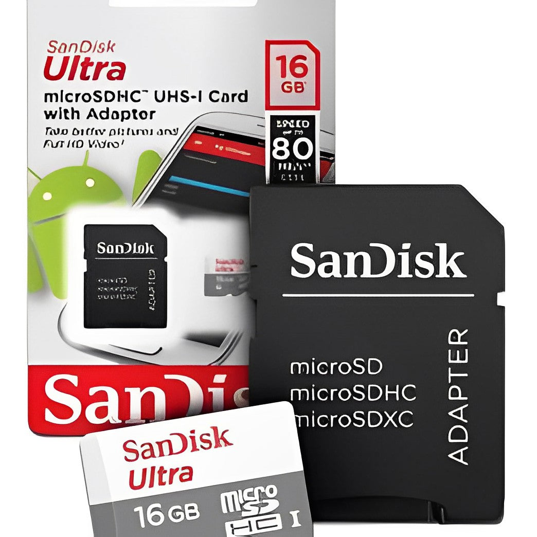 Micro Cartão Memoria 16gb Sd Card Sandisk - G POWER
