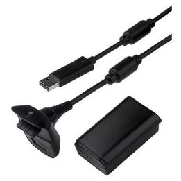 Kit Bateria e Cabo de Controle XBox 360
