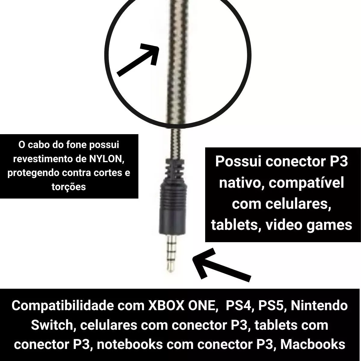 Fone De Ouvido Headset BM218 - G POWER