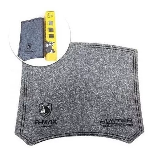 Mouse Pad Gamer Hunter Cinza - G POWER