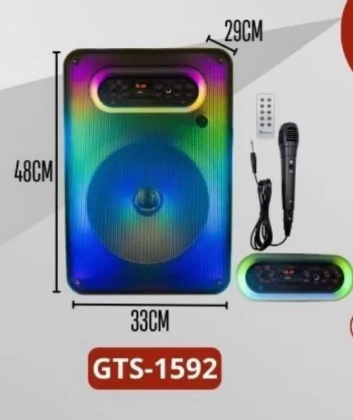 Caixa Som Bluetooth Rgb Amplificado - G POWER