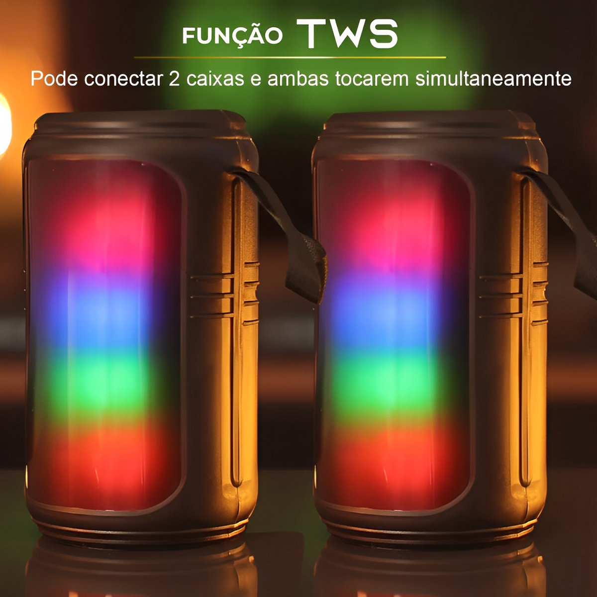 Caixa De Som Rgb Tws - G POWER