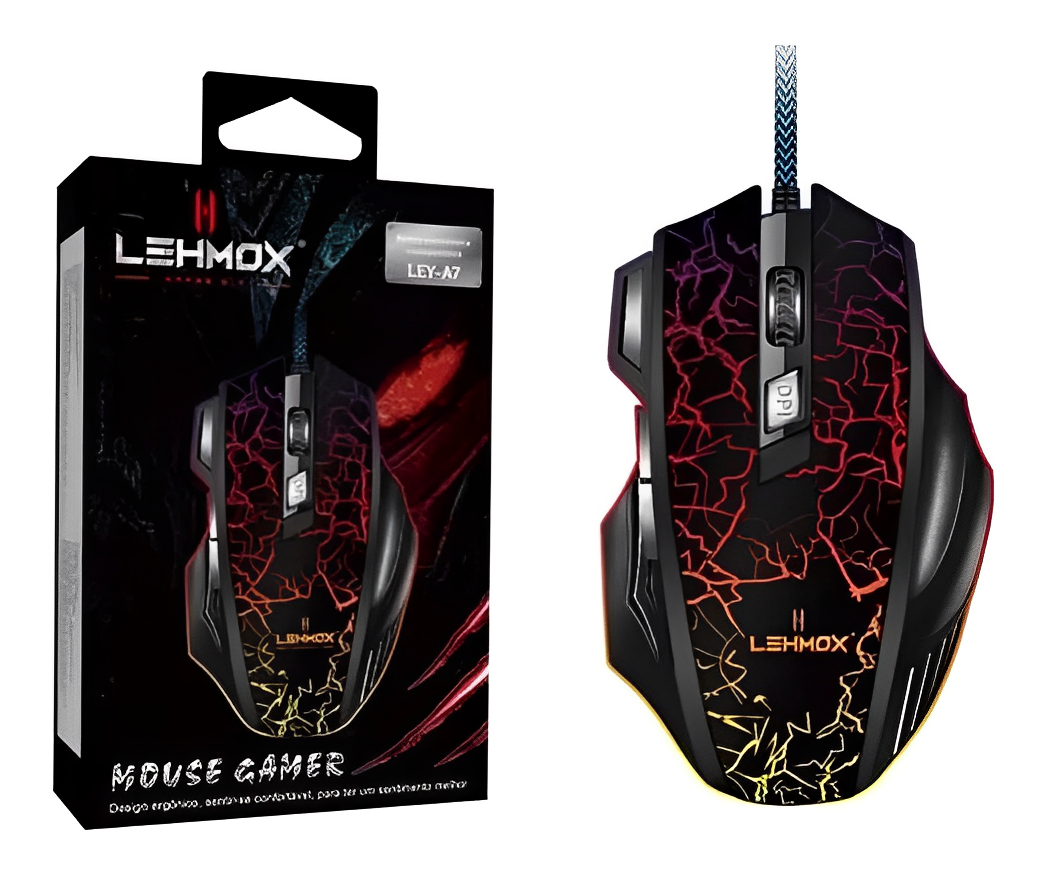 Mouse Gamer Rgb 3200Dpi Ley-A7 - G POWER