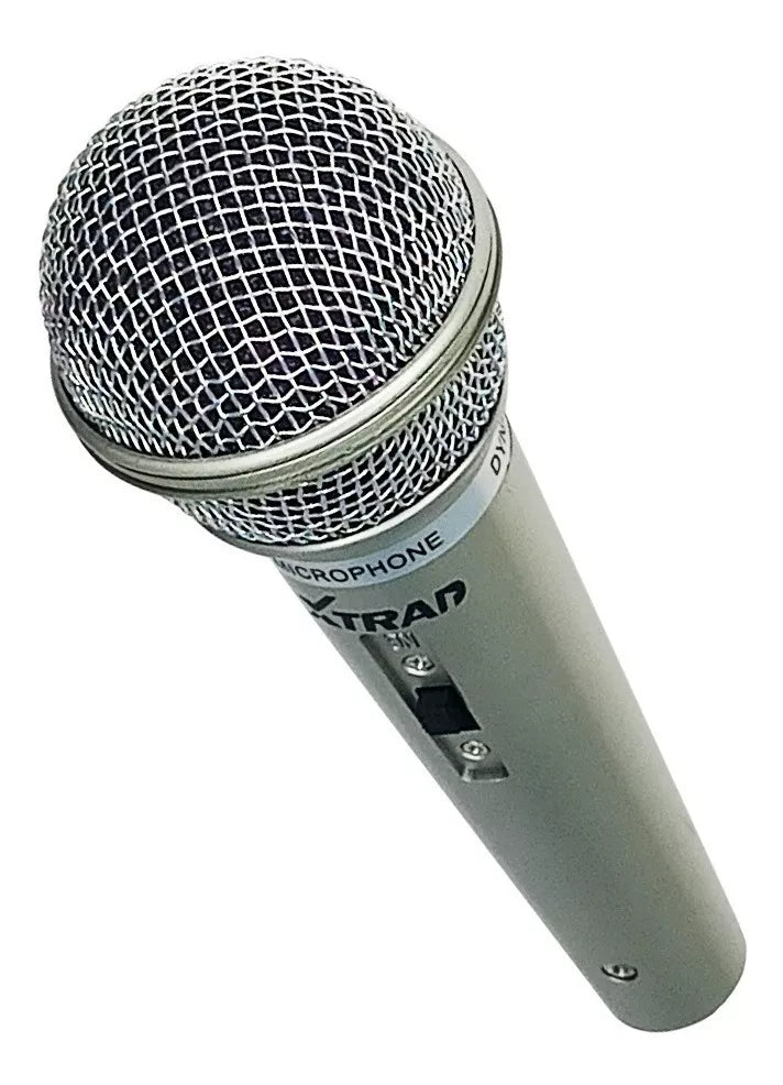 Microfone Karaokê Profissional Dinâmico Com Fio P10 - G POWER