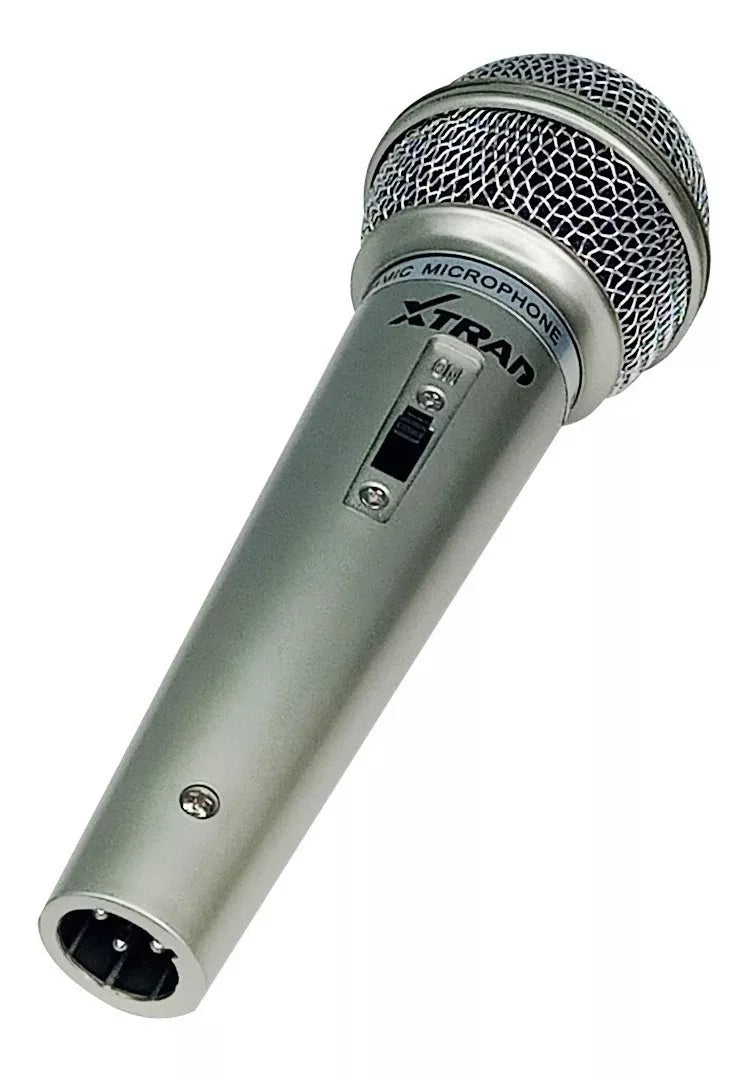 Microfone Karaokê Profissional Dinâmico Com Fio P10 - G POWER