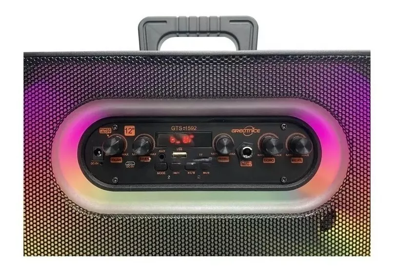 Caixa Som Bluetooth Rgb Amplificado - G POWER