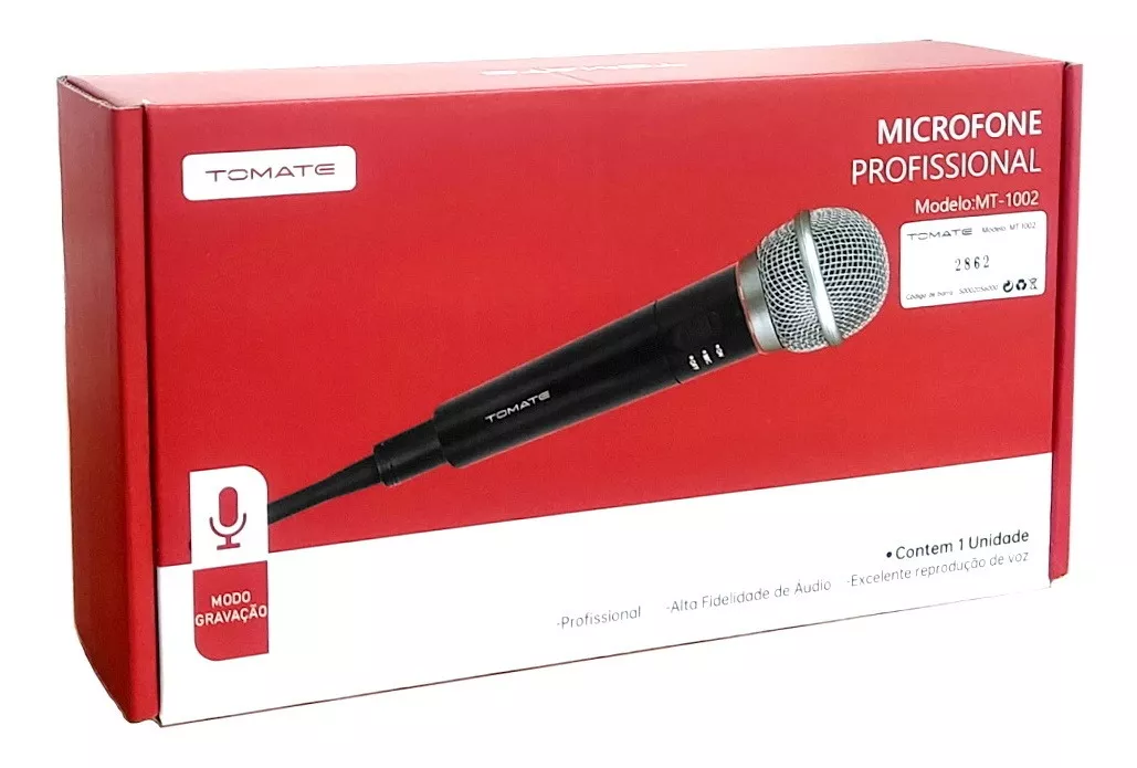 Microfone Sem Fio Profissional Tomate - G POWER