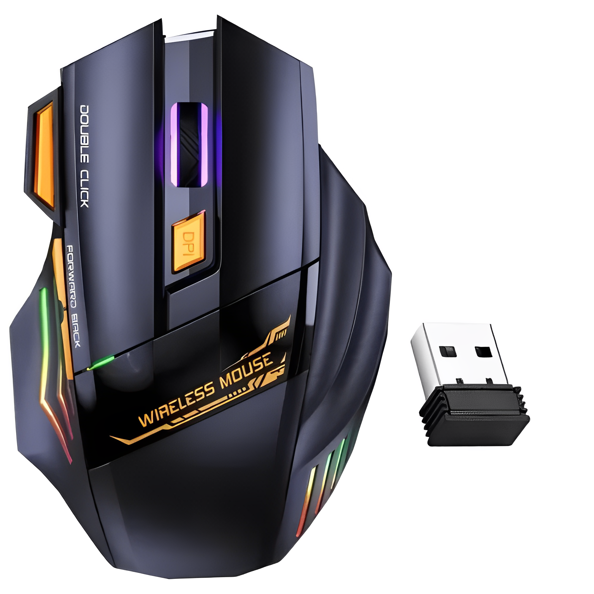 Mouse Recarregável Gw X7 Sem Fio - G POWER