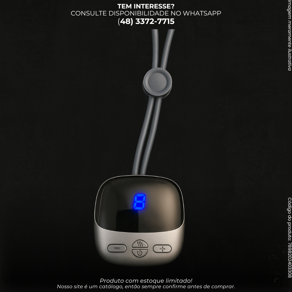 Massageador Pescoço, Ombros e Lombar USB 9 Intensidades
