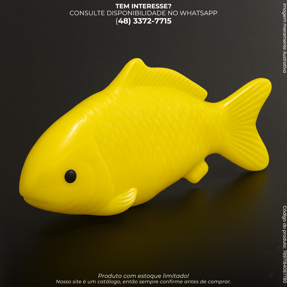 Peixe de Brinquedo Giratório para Pets