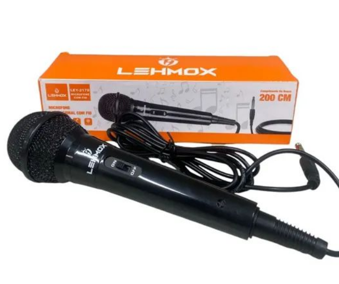 Microfone com Fio LEY-2170