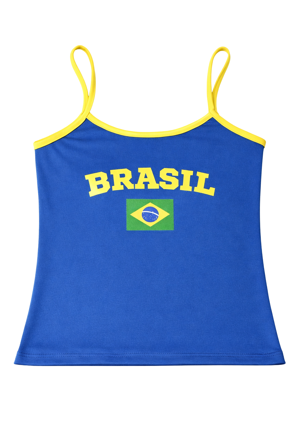 Regata Feminina Brasil com Alças Finas