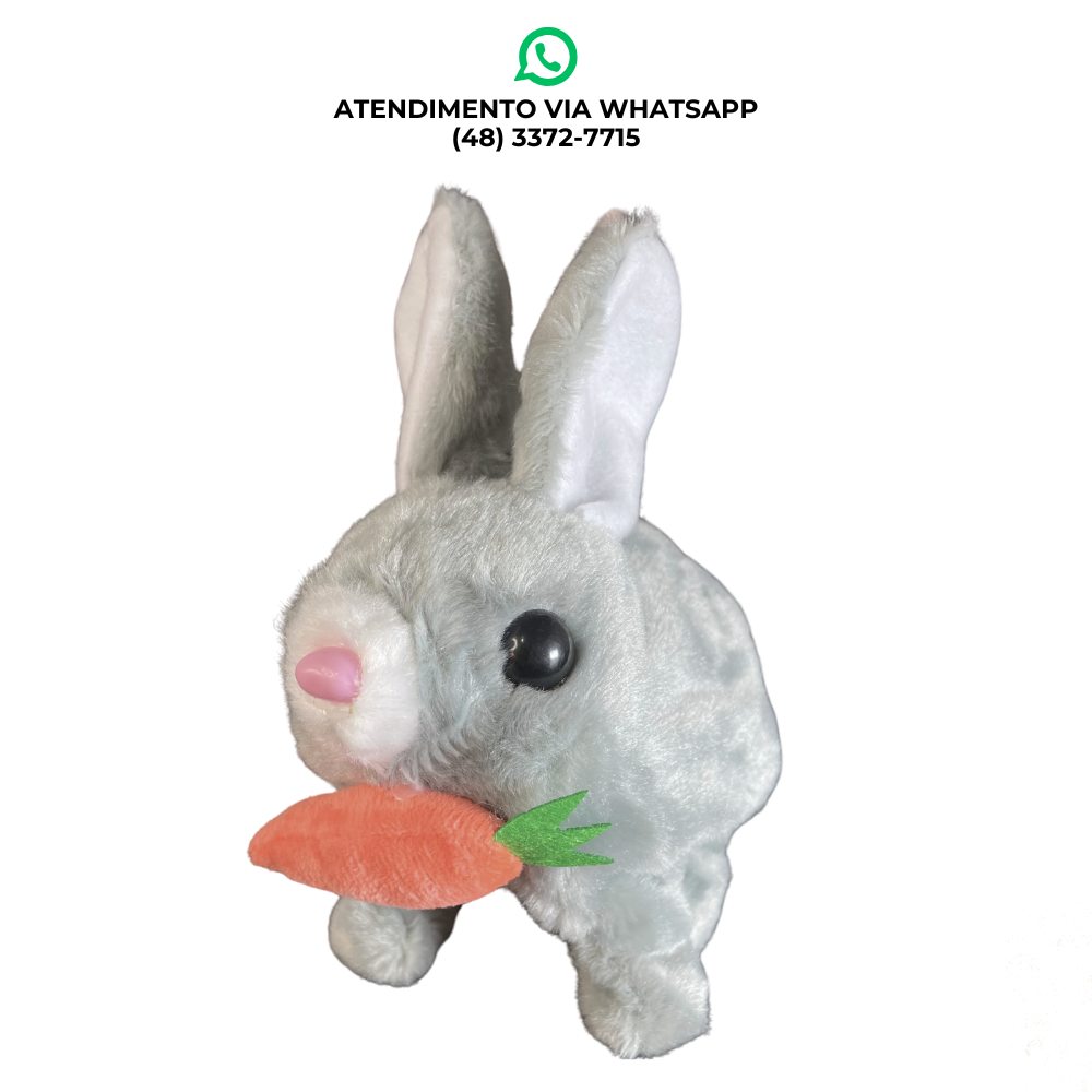 COELHINHO ELÉTRICO QUE ANDA E PULA