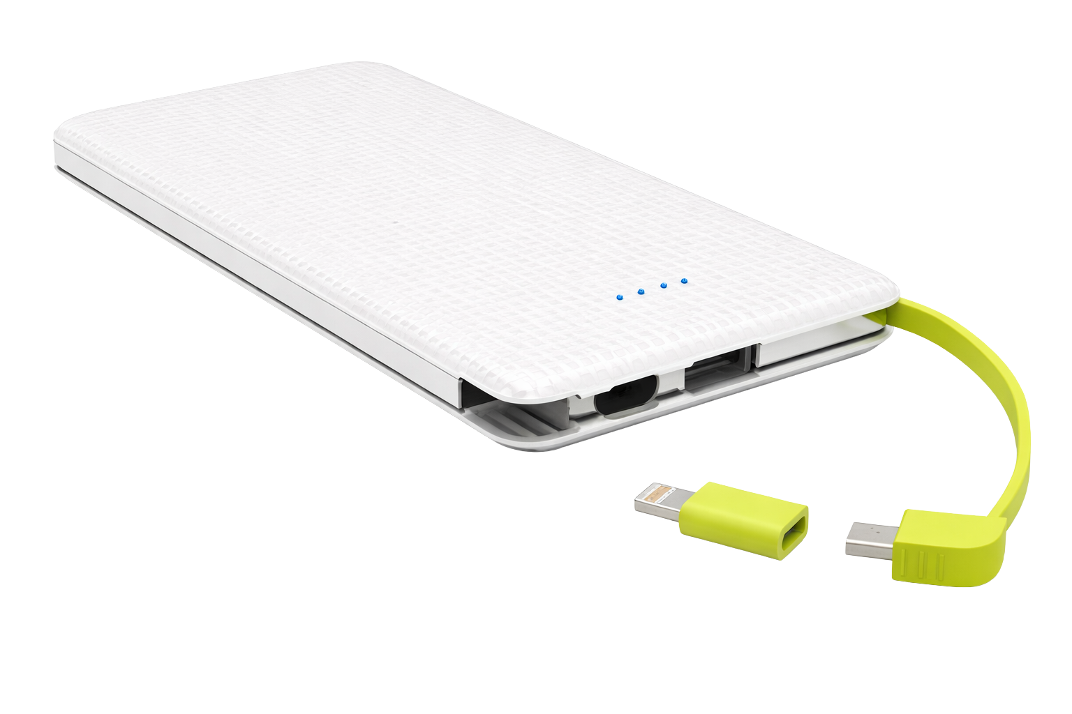 Power Bank Portátil com Cabo Integrado