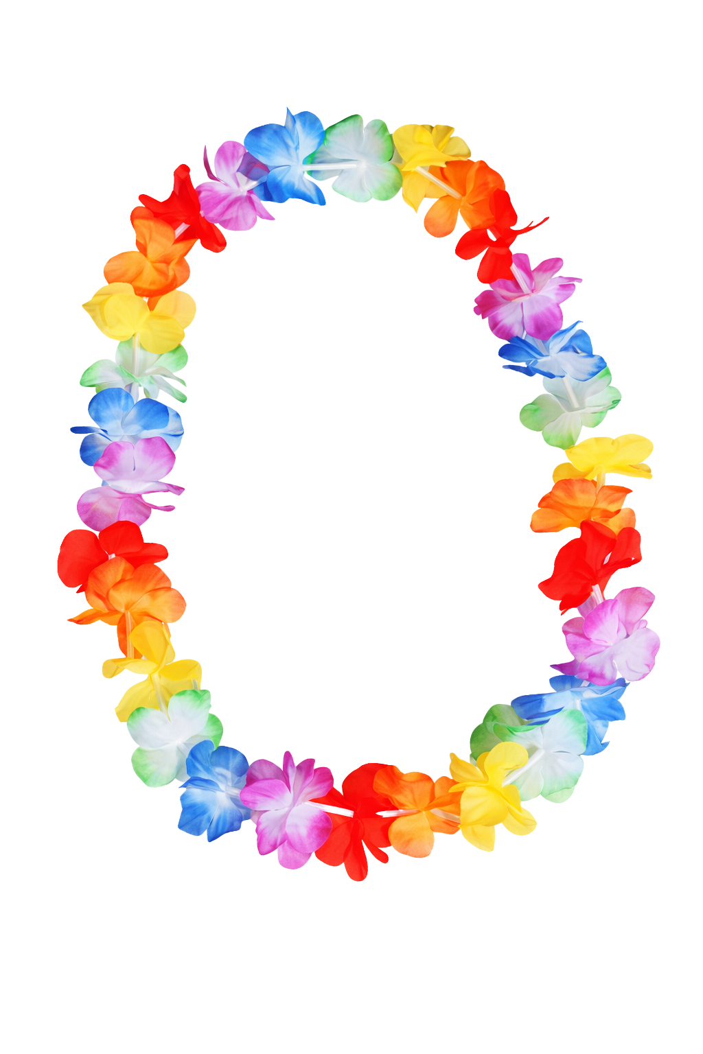 Colar Havaiano Colorido para Festas e Eventos Temáticos