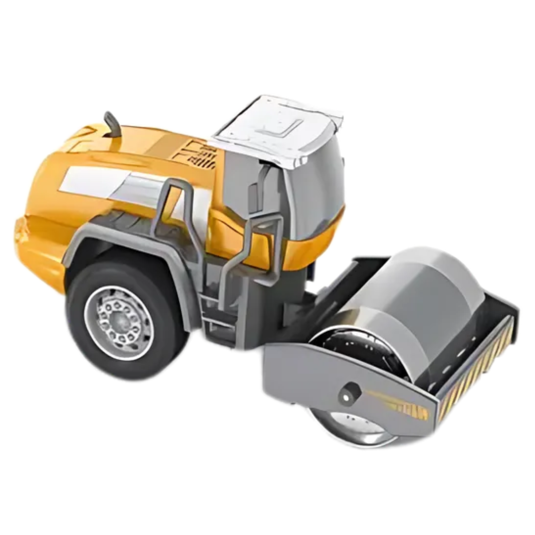 MINIATURA EM METAL TRATOR COMPACTADOR