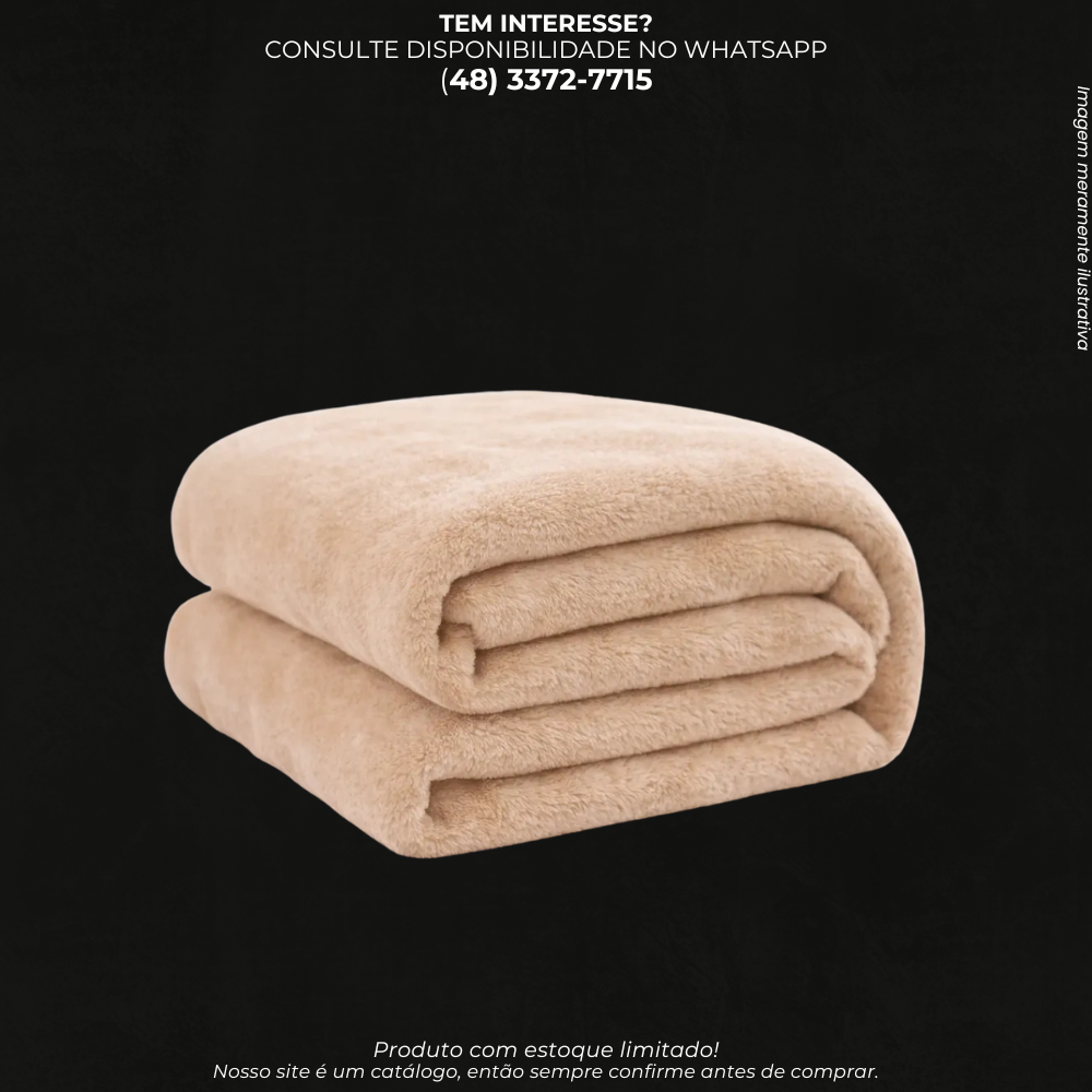 Manta Casal Microfibra Fleece Ultra Macia – Cobertor Quente e Aconchegante
