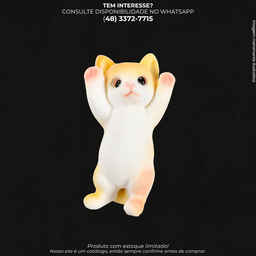 Squishy Gatinho Fofinho – Brinquedo Antiestresse Macio e Divertido KRP2-22