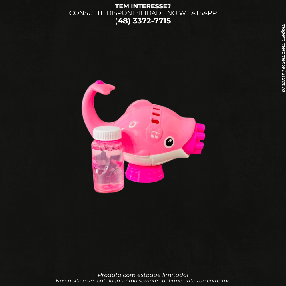 Máquina de Bolhas Infantil