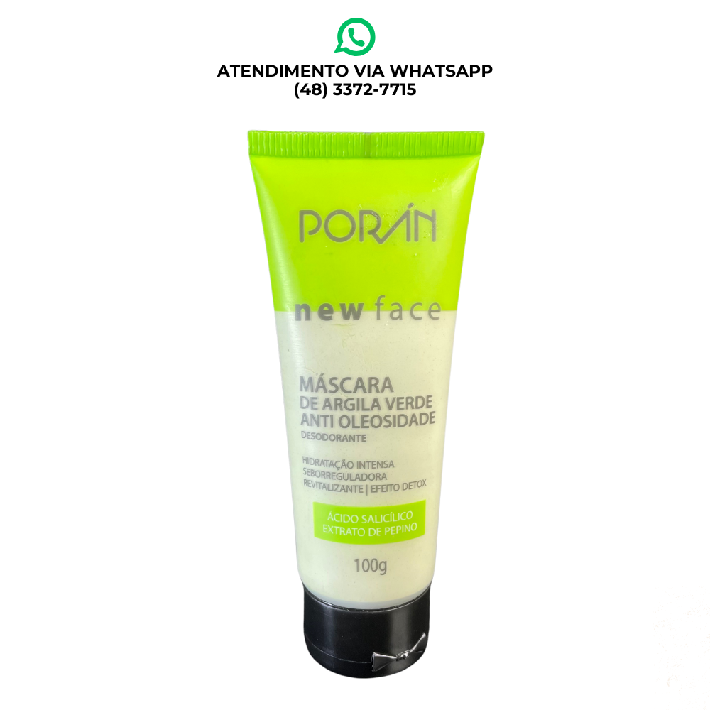 PORAN MÁSCARA DE ARGILA VERDE