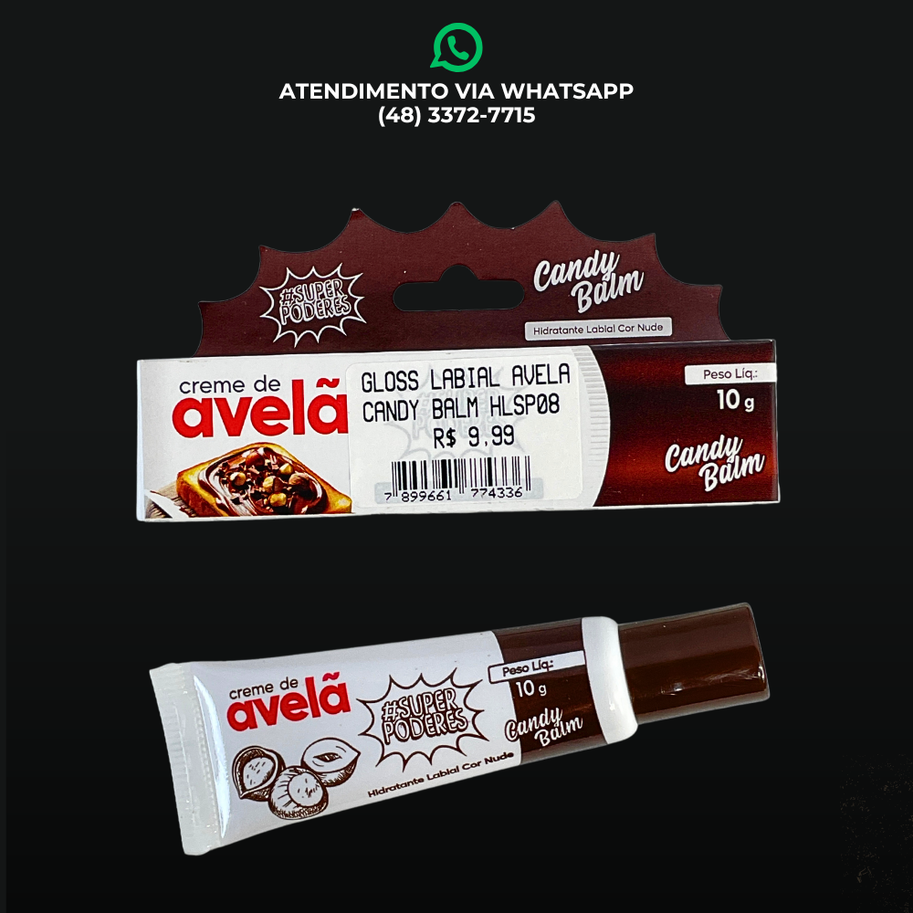 GLOSS LABIAL CREME DE AVELÃ