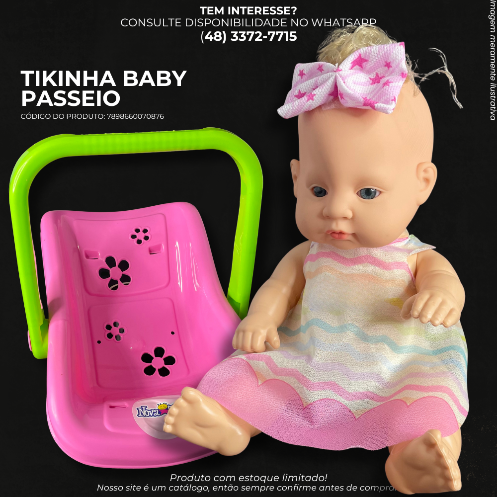 TIKINHA BABY PASSEIO
