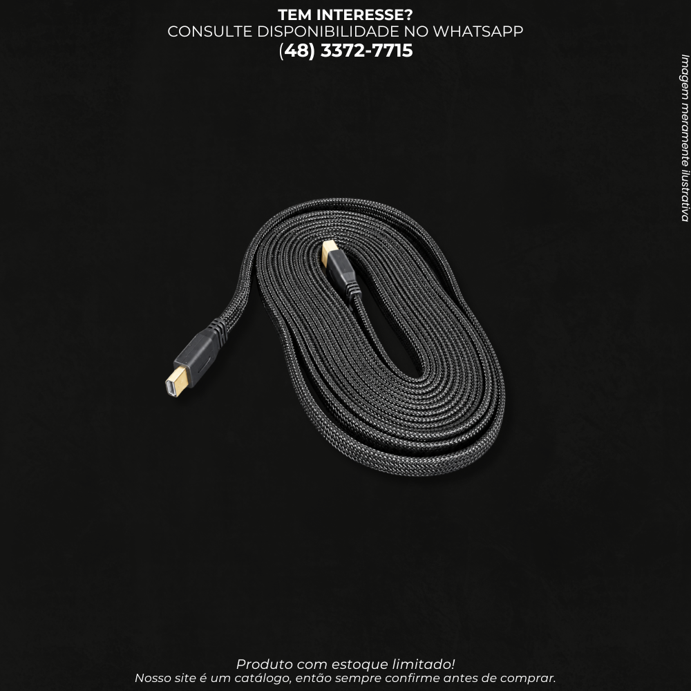 Cabo HDMI Reforçado com Revestimento Trançado 2m BM8674