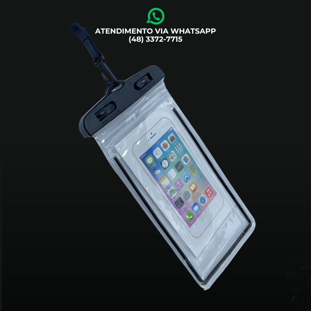 CAPINHA PROVA D’ÁGUA PARA CELULAR