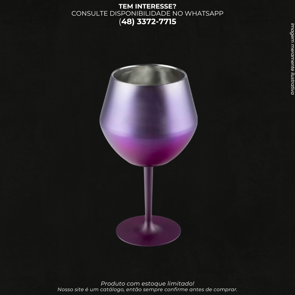 Taça Térmica Desmontável  em Aço Inox – GB-1