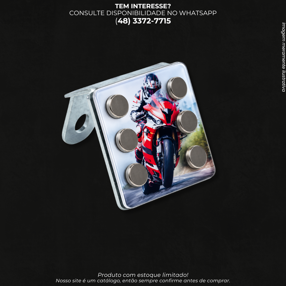 Suporte Magnético para Celular de Moto- REF AJ-P39