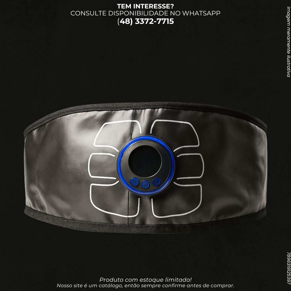 Cinta Tonificadora Abdominal com Estimulação EMS