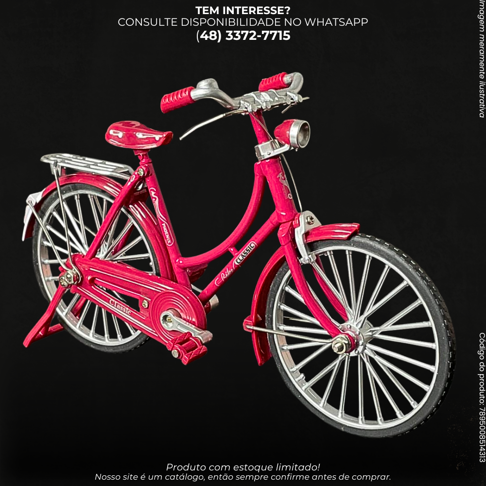 Mini Bicicletas de Metal Realistas – Modelos Variados