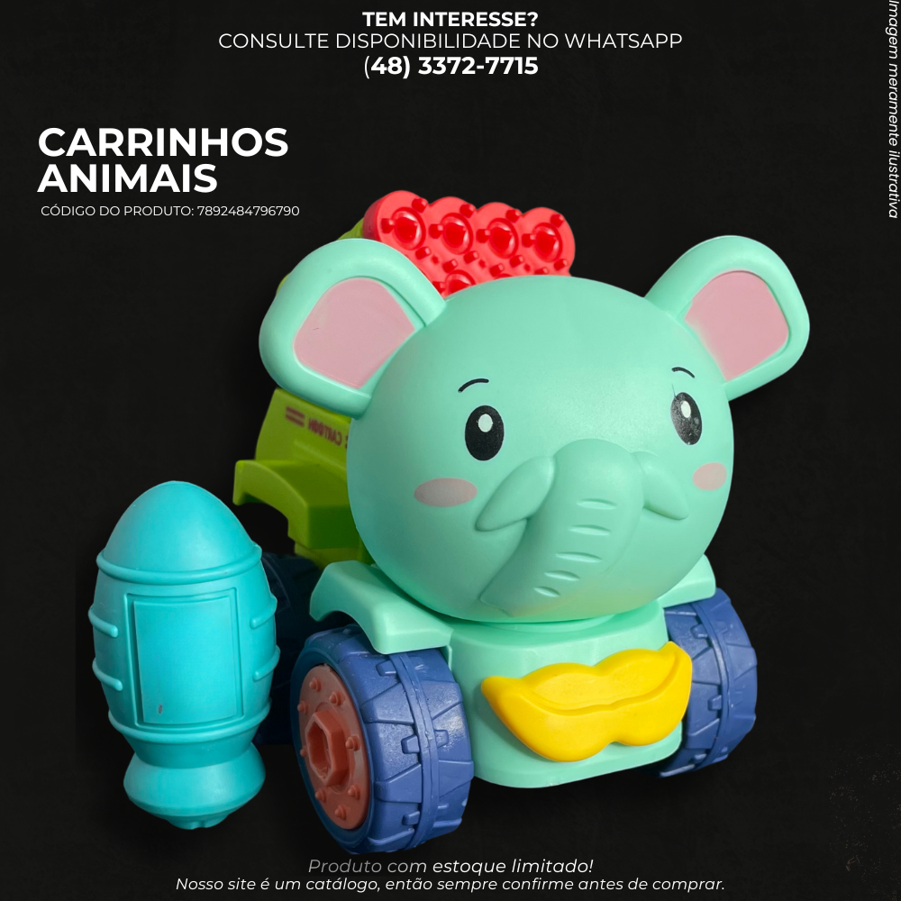 CARRINHOS ANIMAIS