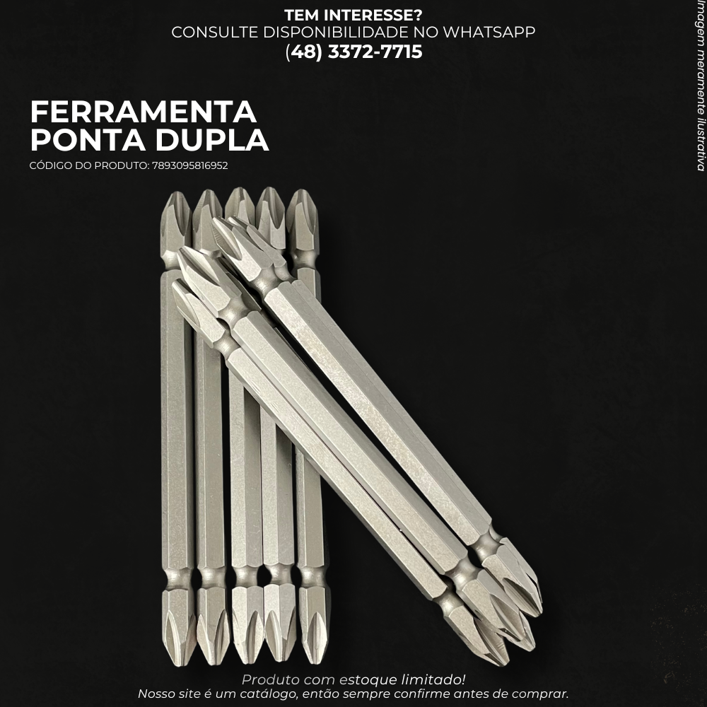 FERRAMENTA PONTA DUPLA