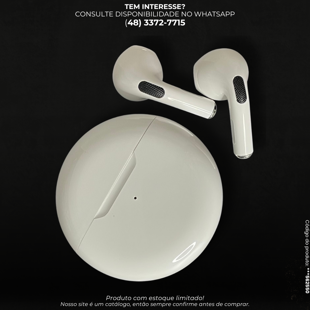 Fone Bluetooth BT Pro com Case Redondo