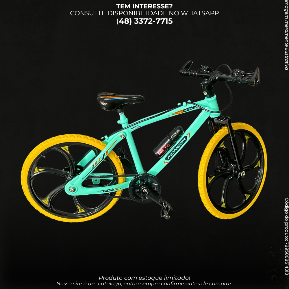 Mini Bicicletas de Metal Realistas – Modelos Variados