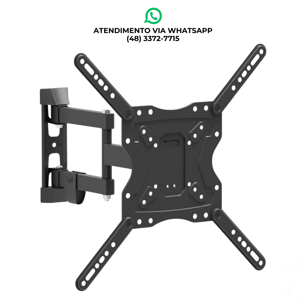 SUPORTE ARTICULADO PARA TV ATÉ 60”