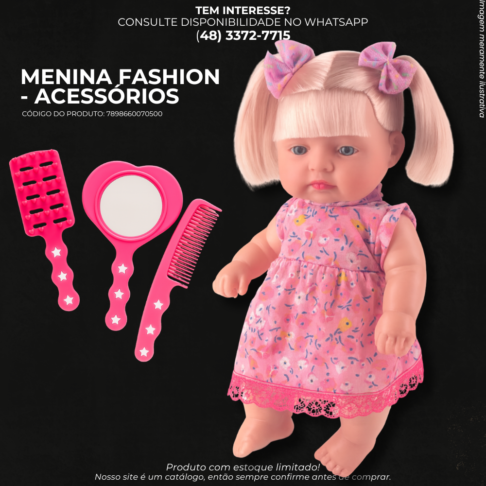 MENINA FASHION - ACESSÓRIOS