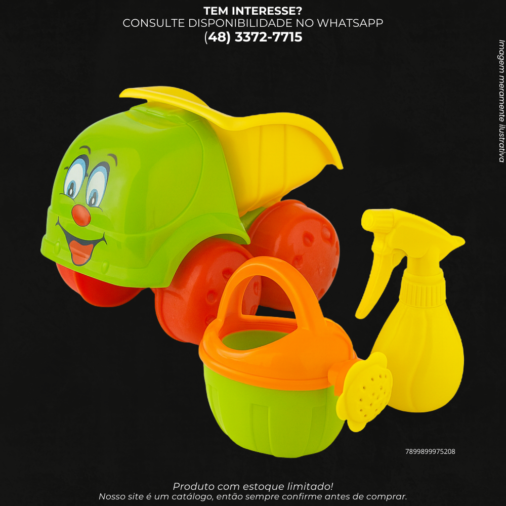 Mini Caminhão Infantil com Acessórios para Praia