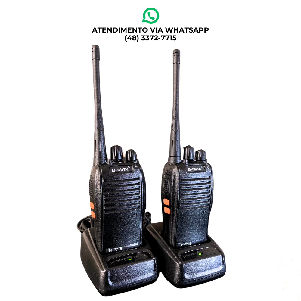 WALKIE TALKIE RÁDIO COMUNICADOR BF-77S