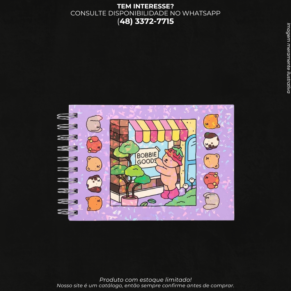 Livro de Colorir Infantil Criativo com Espiral