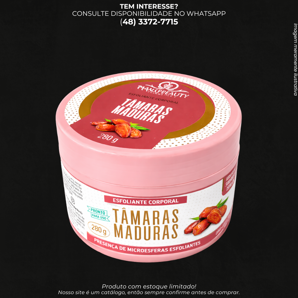 Esfoliante Corporal 280g com Microesferas para Renovação da Pele