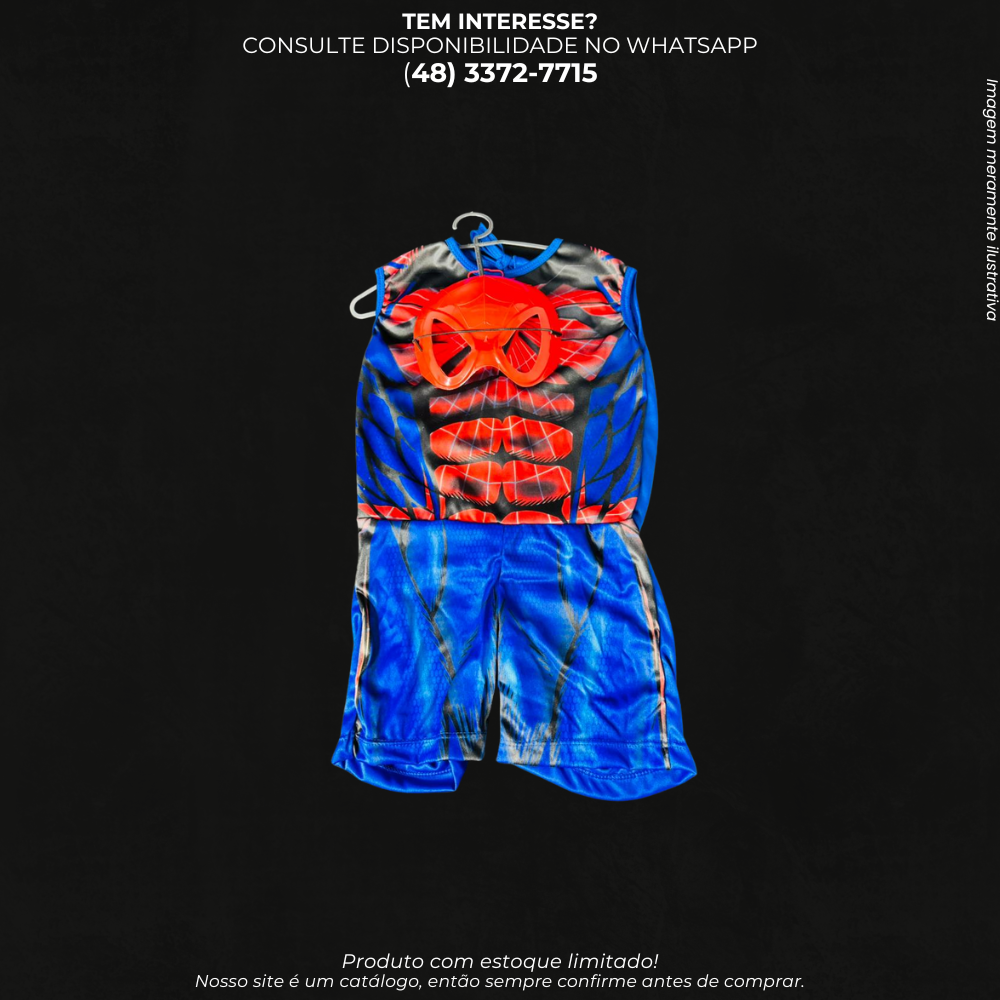 kit Fantasia Infantil Temática