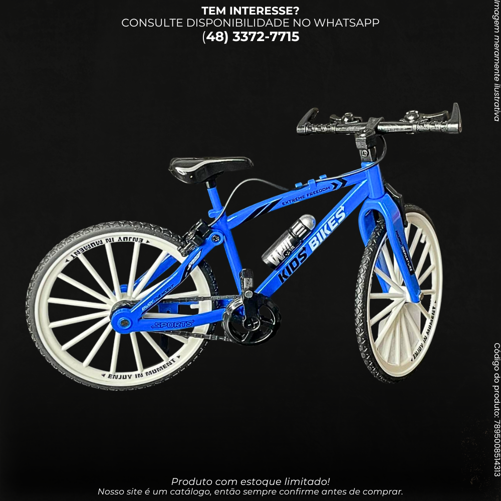 Mini Bicicletas de Metal Realistas – Modelos Variados
