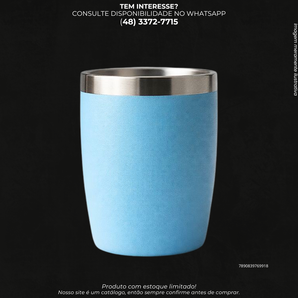 Copo Térmico Pequeno 140ml com Isolamento Duplo