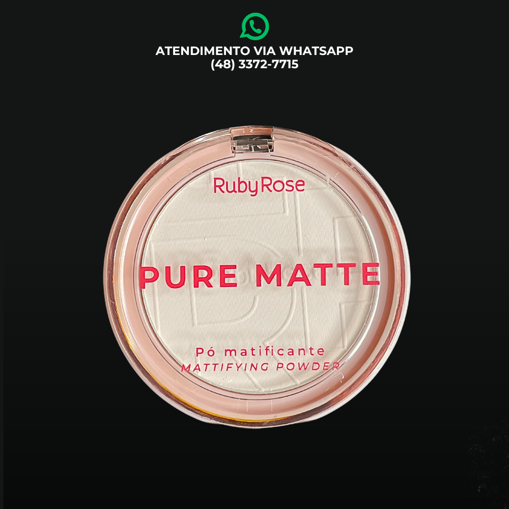 PÓ COMPACTO MATIFICANTE PURE MATTE