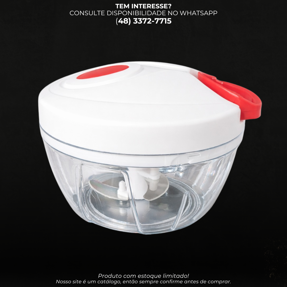 PROCESSADOR DE ALIMENTOS MANUAL